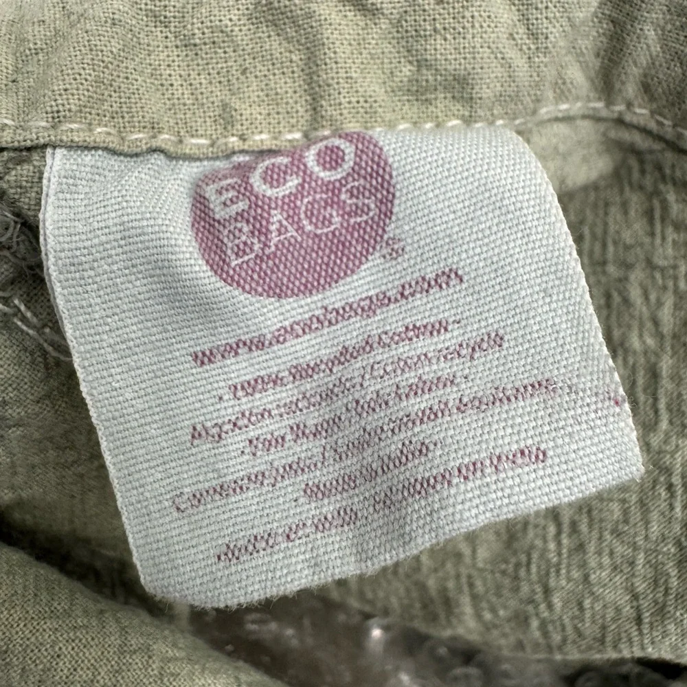 NEW Urban Outfitters Nature Lover Sage Green Eco Tote Bag